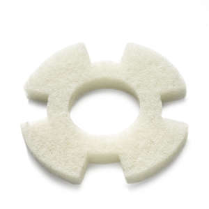 Tennant,  i-mop® XL Round Floor Pad, 8.5", White