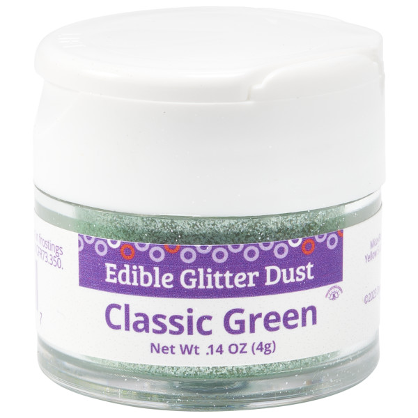 Classic Green Dust 4g Edible Glitter