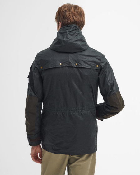 Barbour x TO KI TO Wachsjacke Military