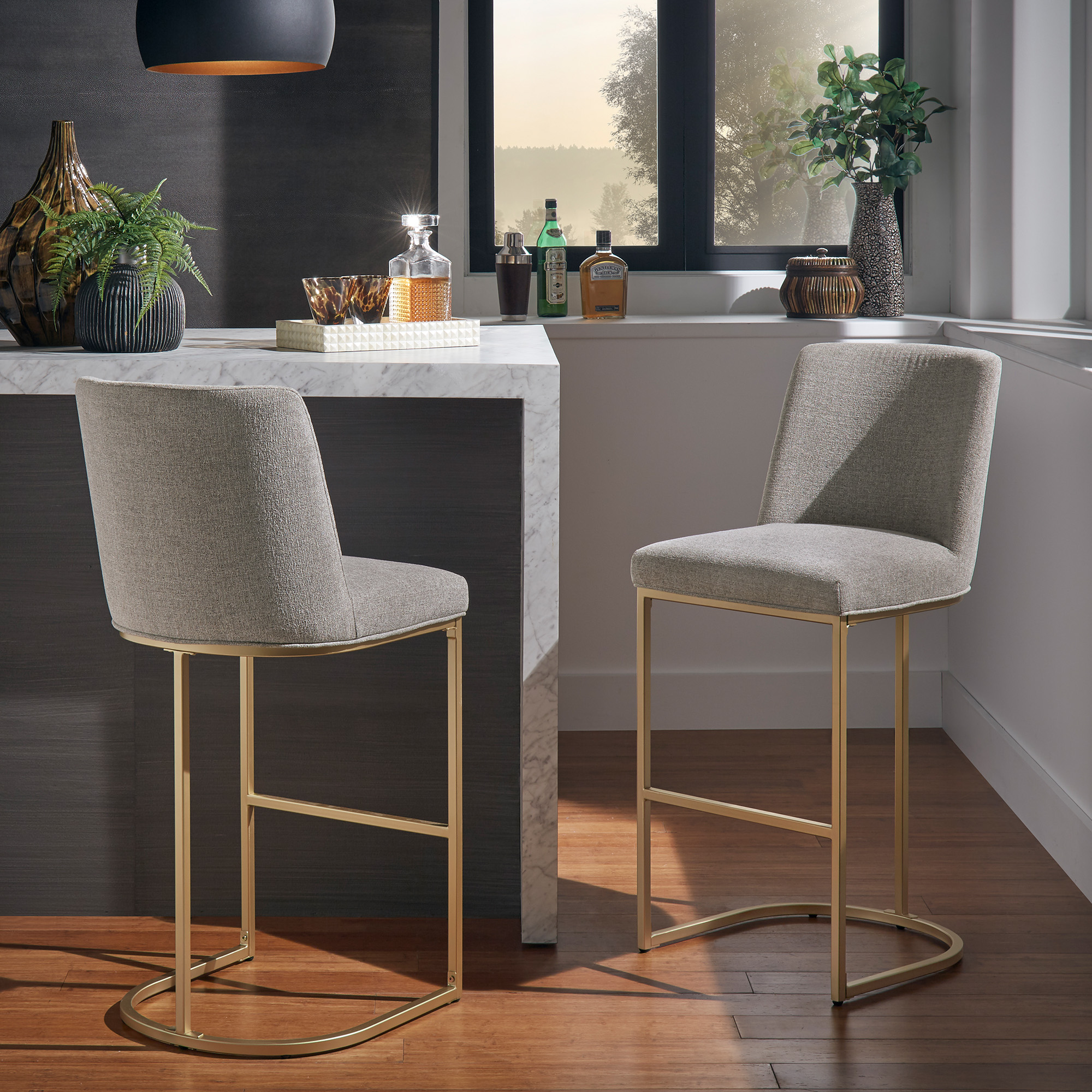 Bar and Counter Stool (Set of 2)