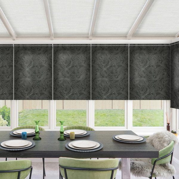 Lennox Soot Roller Blind
