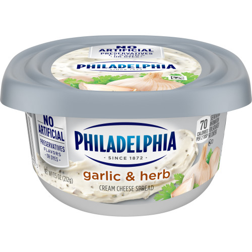 Philadelphia Garlic and Herb Cream Cheese Image