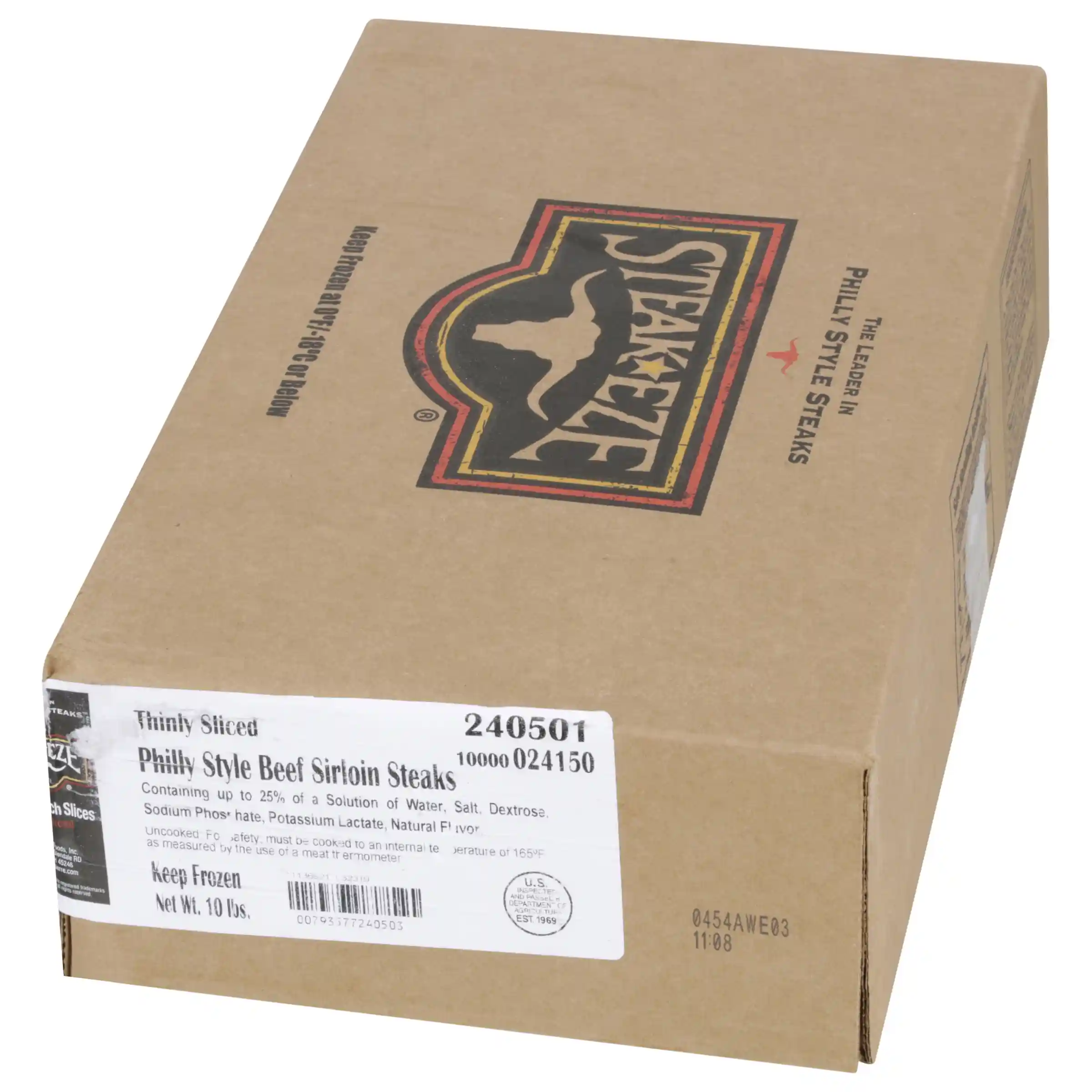 Steak-EZE® Traditional Beef Flat Steak, Marinated, 5 oz_image_5