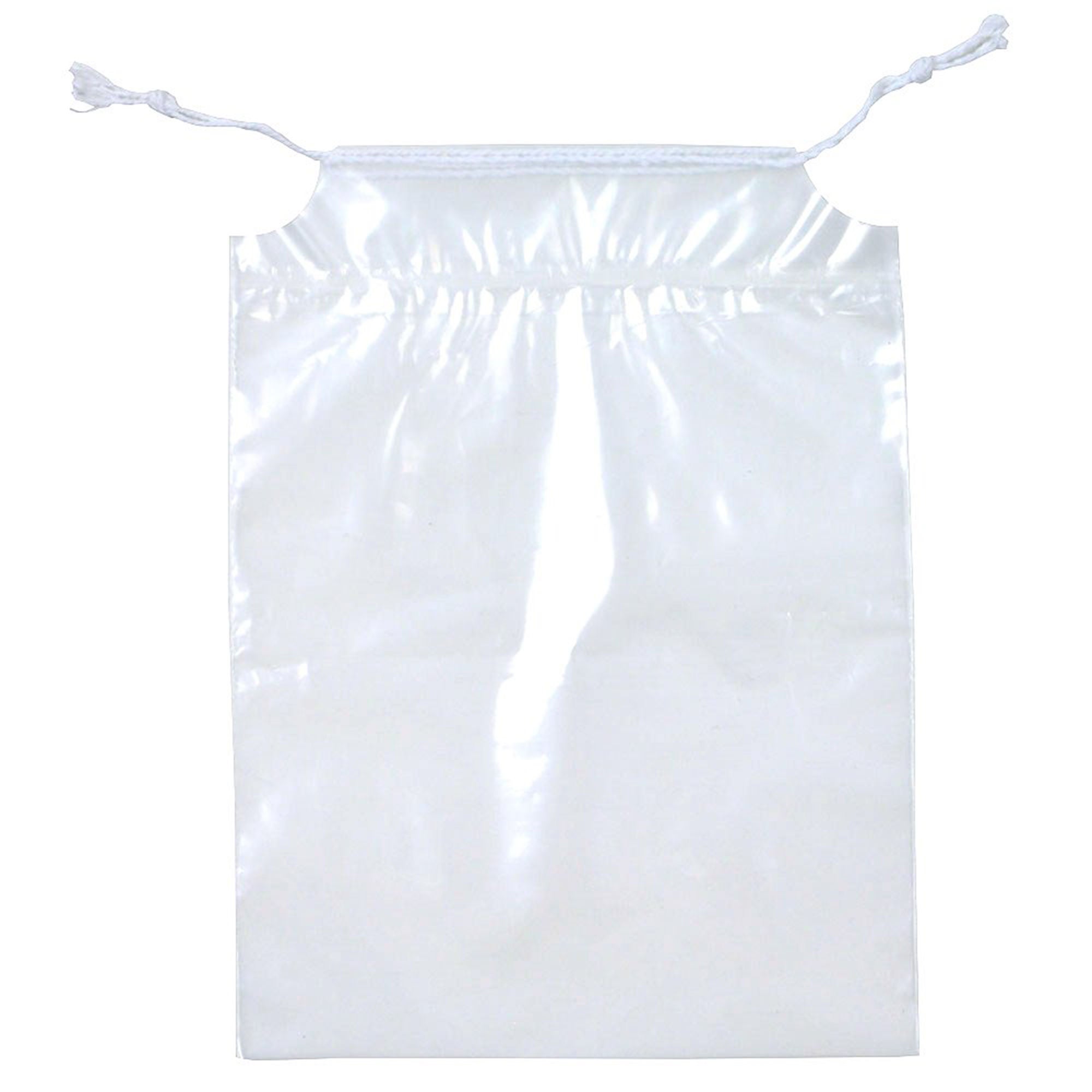 LK® Polyethylene Pull-Tite Drawstring Bag, 2 Mil, 12 x 18 Inch