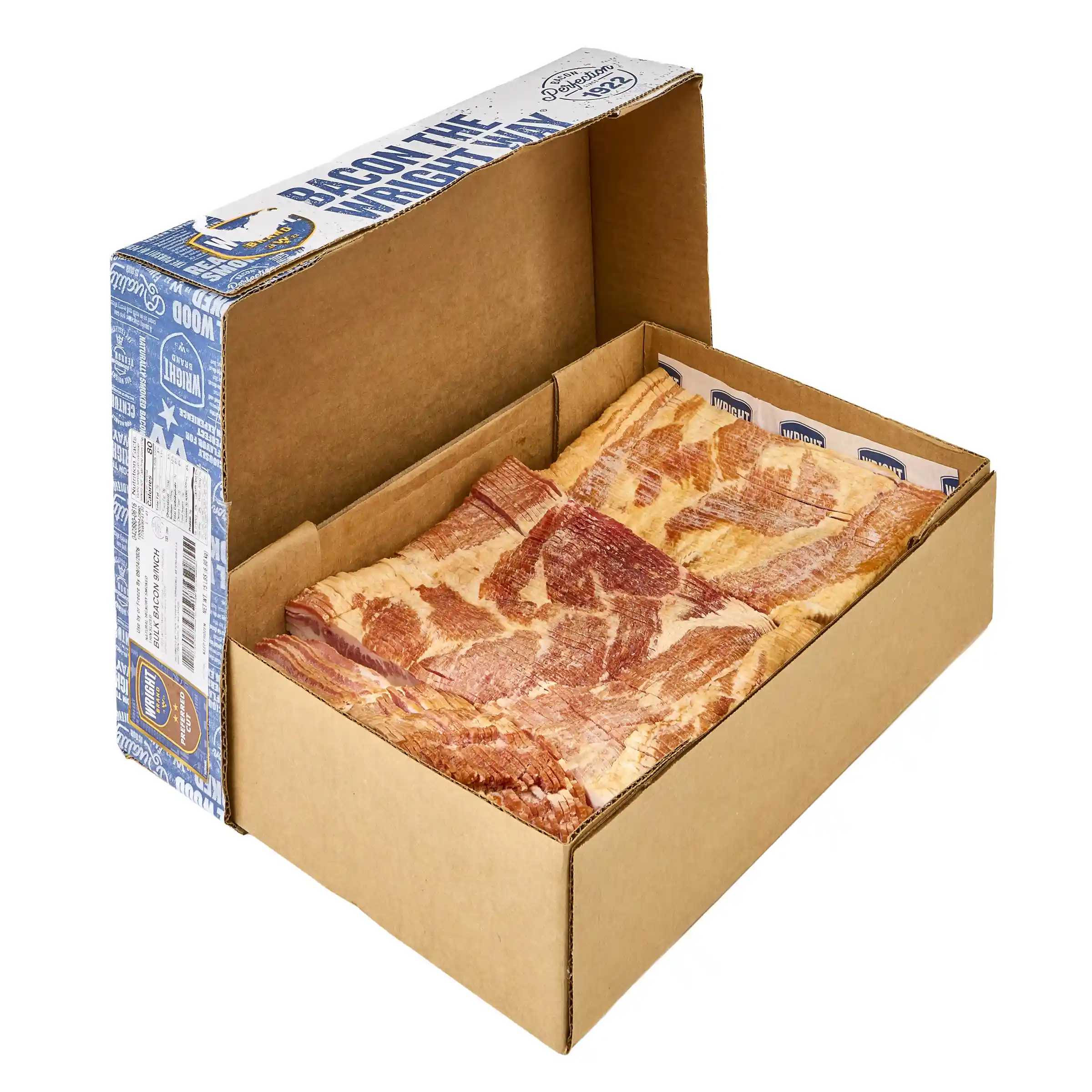 Wright® Brand Naturally Hickory Smoked Thin Sliced Bacon, 9/Inch_image_4