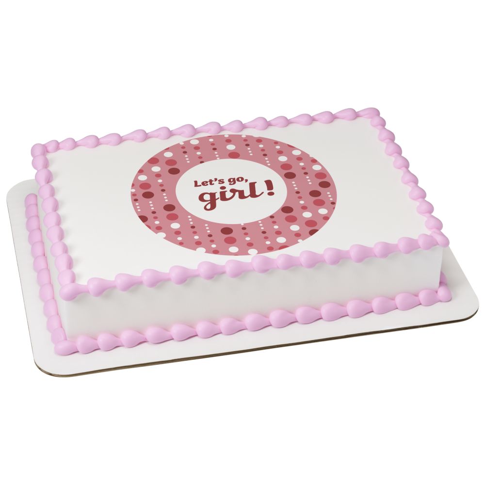 Image Cake Let's Go, Girl!