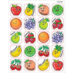 Fruit of the Spirit Stickers, Pack of 120