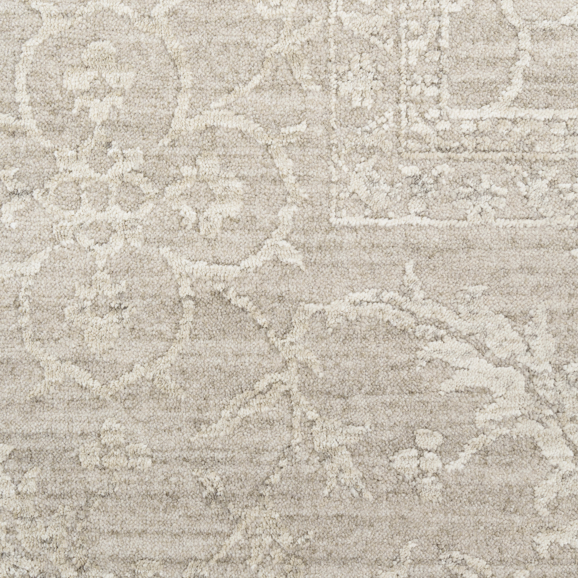 Nourison Moonlit 7'10" x 10'2" Ivory Grey Vintage Indoor Rug