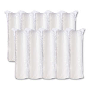 Dart, Straw Slotted Plastic Cold Cup Lids, Fits 10 oz Cups, Translucent