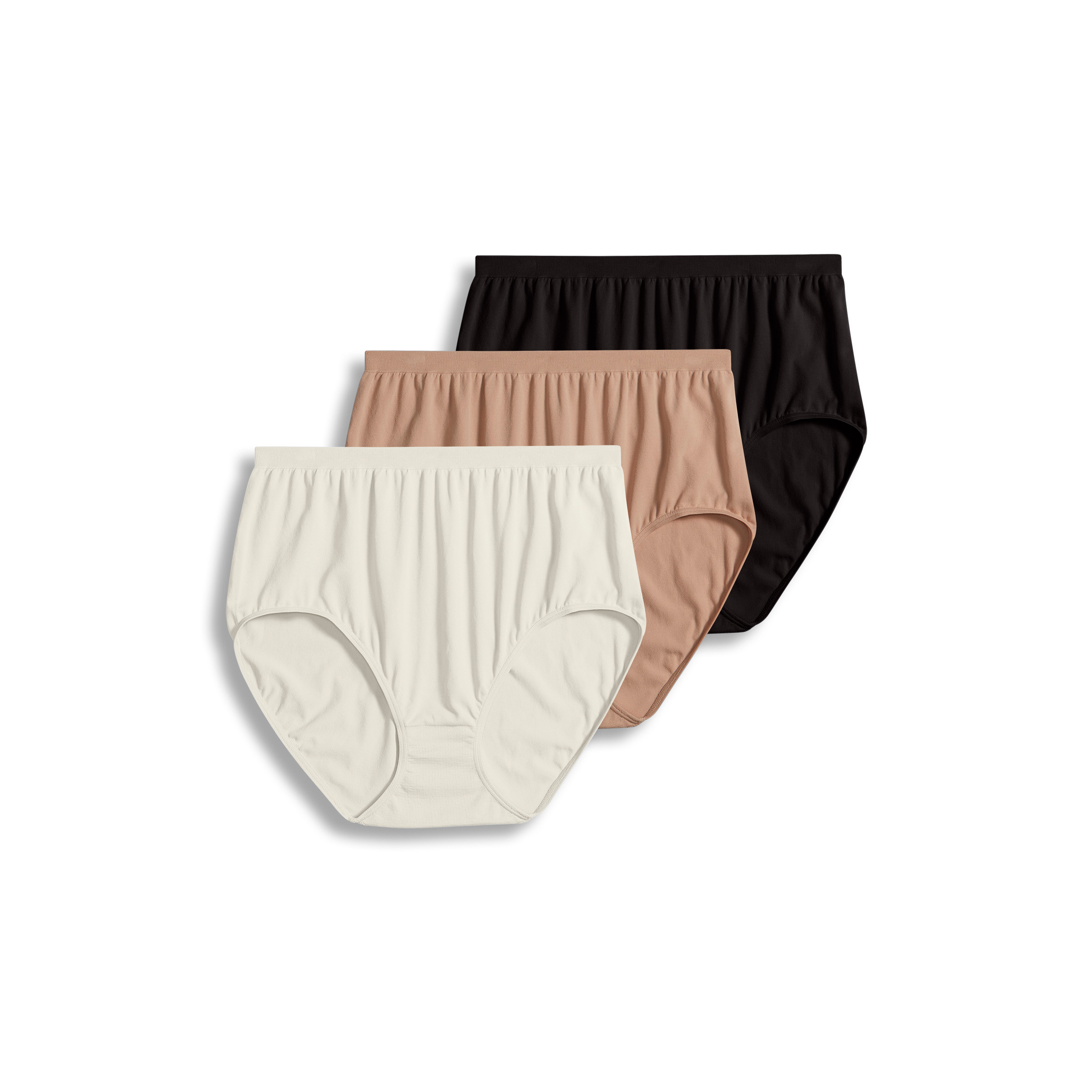 Jockey Women's Comfies Microfiber Brief - 3 Pack - Picture 2 of 21