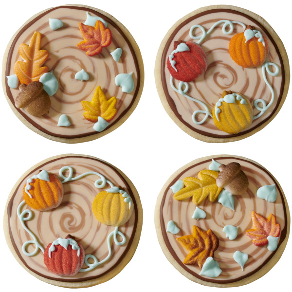 Shimmer Pumpkin Assortment Dec-Ons® Decorations