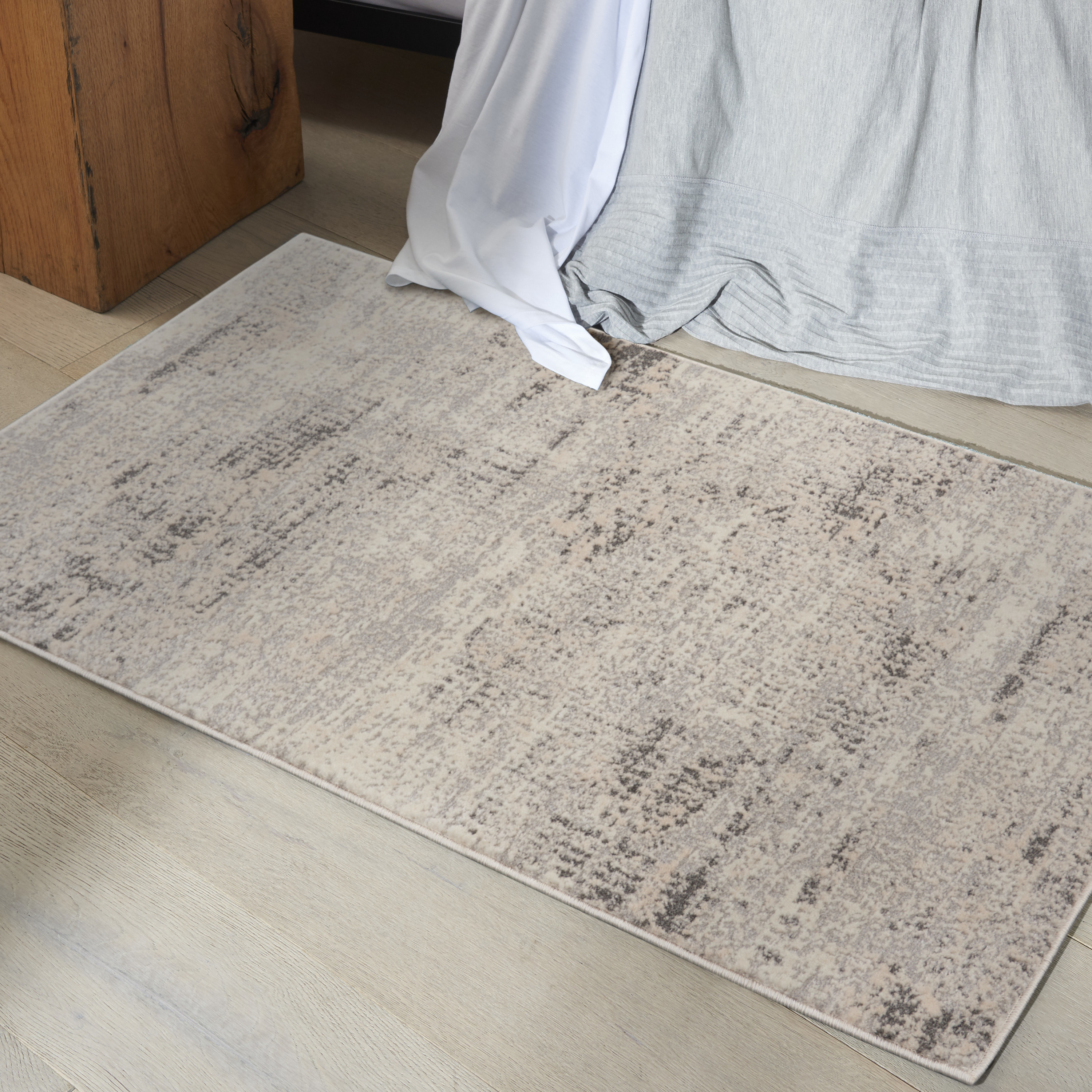 Calvin Klein CK950 Rush 3'2" x 5' Ivory Beige Modern Indoor Rug