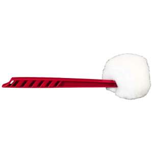 Impact, 5.75in, Deluxe Toilet Bowl Mop, Red, Polypropylene Bristles, Red