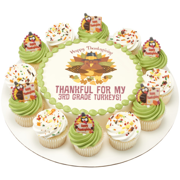Happy Thanksgiving Turkeys DecoPics®