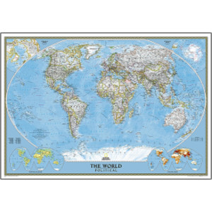 World Classic Map, Mural