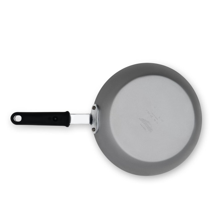 11-inch carbon steel induction fry pan with SteelCoat x3™ nonstick coating and silicone handle