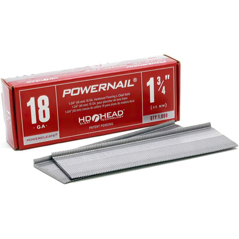 Powernail 18-Gauge 1-3/4 in. L-Shaped Cleat Nails-0
