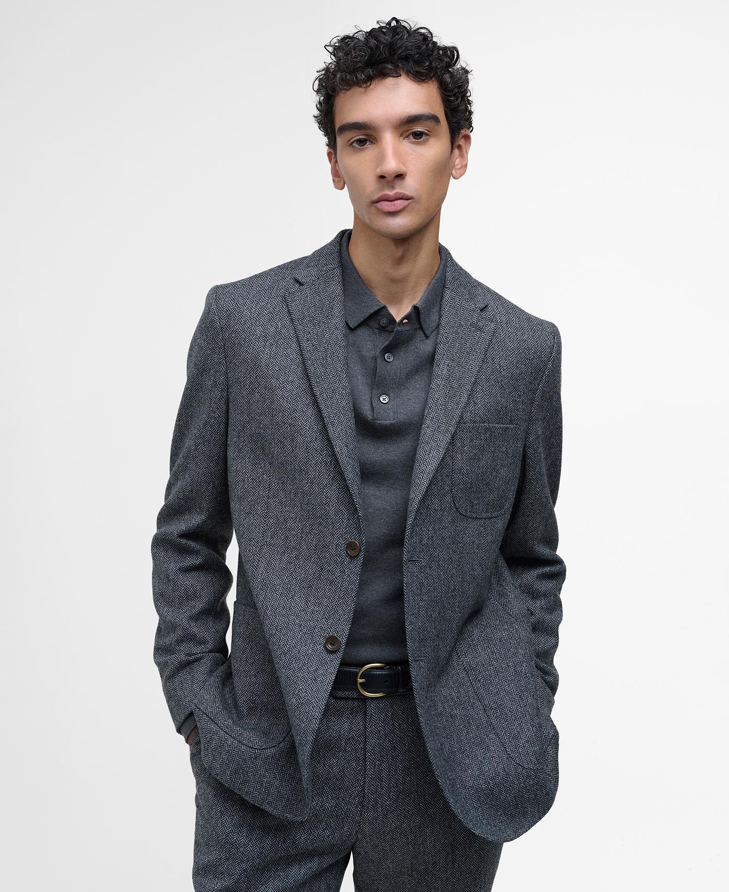 Herringbone Suit Jacket image number 9