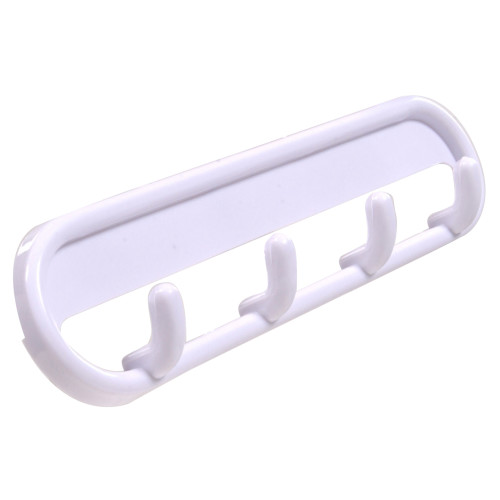 Hardware Essentials 4 Pronged Plastic Oval Key Hook