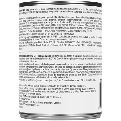 Royal Canin Canine Care Nutrition Comfort Care Canned Dog Food