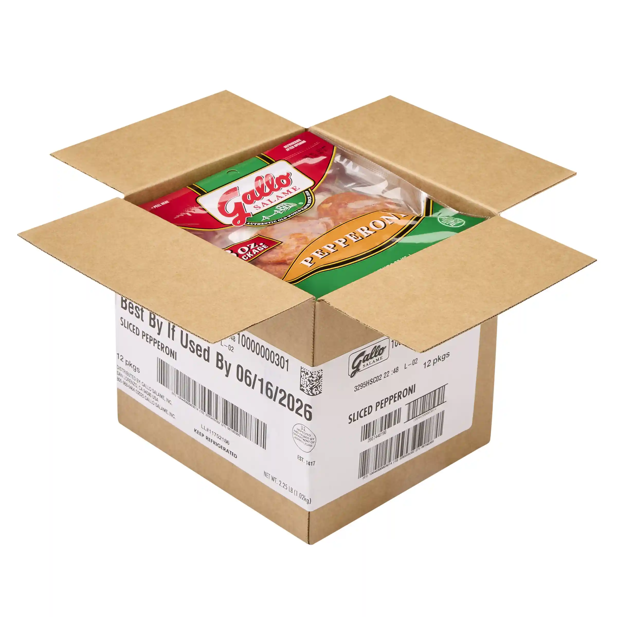 Gallo Salame® Deli Sliced Pepperoni, 3 oz. _image_3