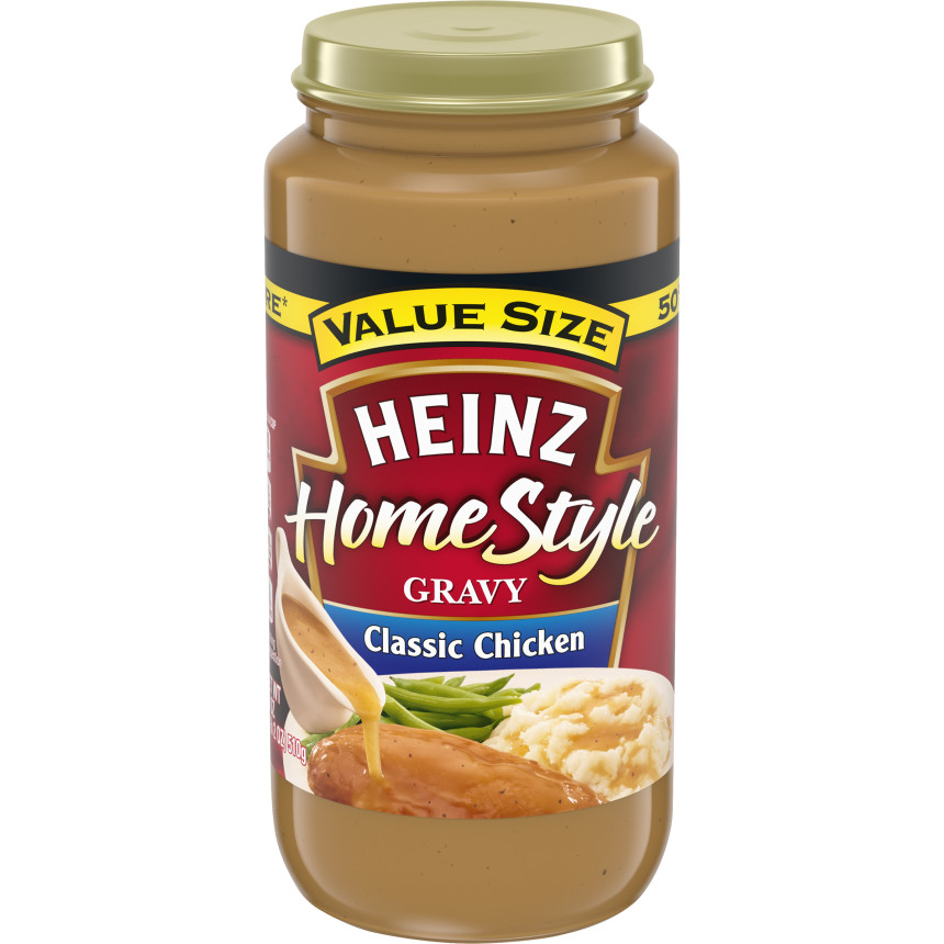  Heinz HomeStyle Classic Chicken Gravy Value Size, 18 oz Jar 
