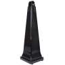 Rubbermaid Commercial, GroundsKeeper®, 1 gal, Resin, Black, Square, Smoking Receptacle