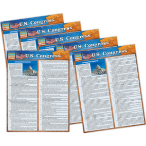Laminated Study Guide, U.S. Congress
