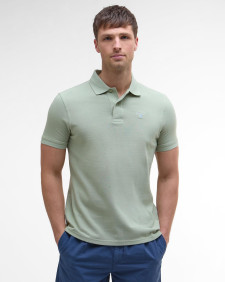 Sports Short-Sleeved Polo Shirt Seagrass
