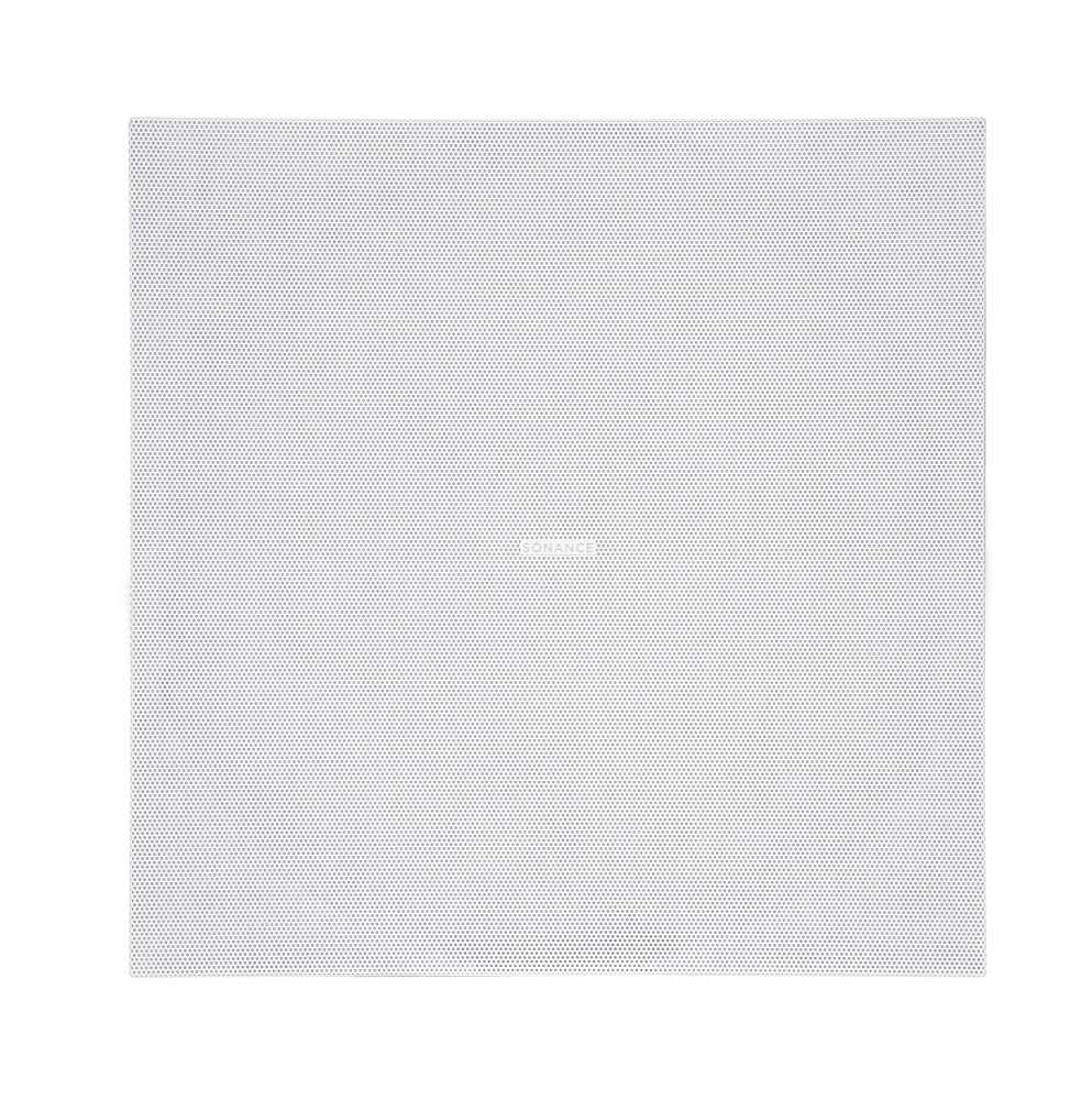 PS-C85RT SQUARE ADAPTER W/ GRILLE WHITE (1 PAIR)