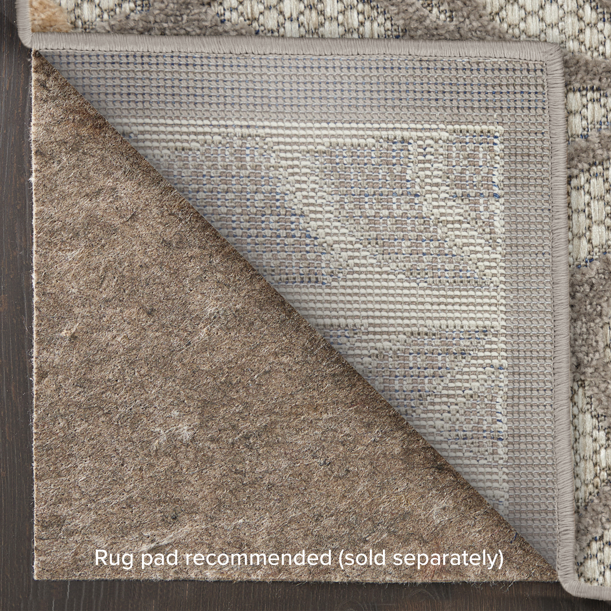 Nourison Aloha 6' x 9' Natural Tropical Rug