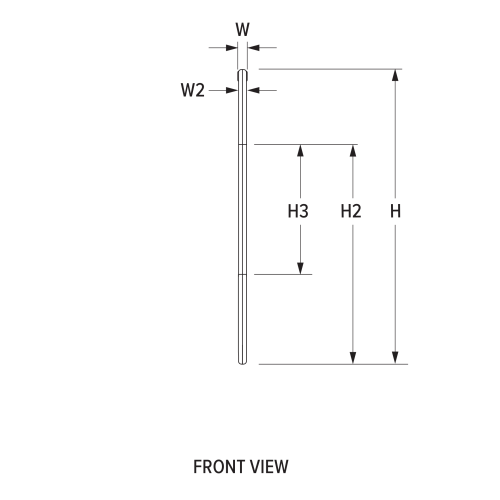 Engineering front view