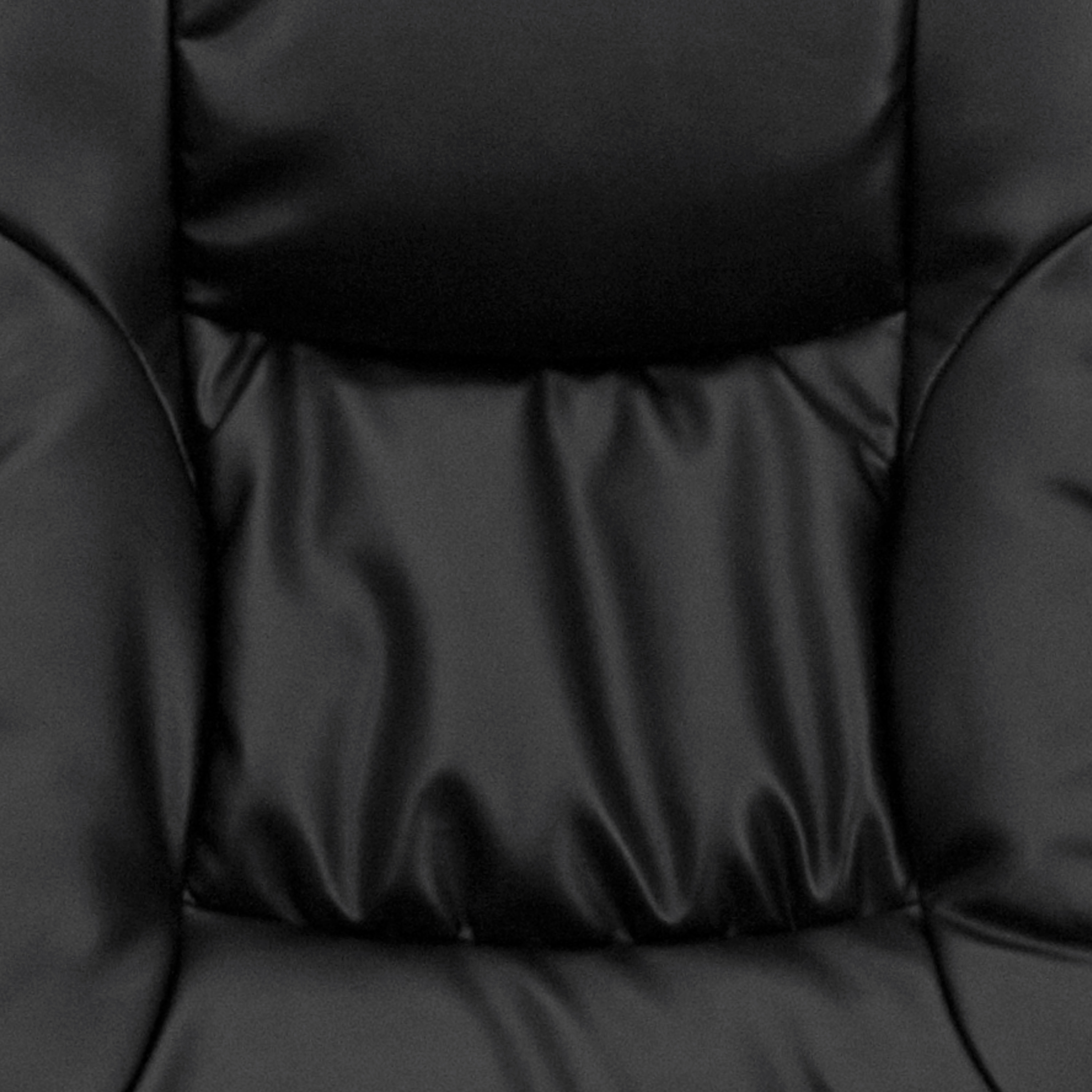 Rachel Contemporary Multi-Position Recliner and Ottoman with Wrapped Base in ...