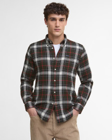 Whernside Tailored Long-Sleeved Shirt Olive