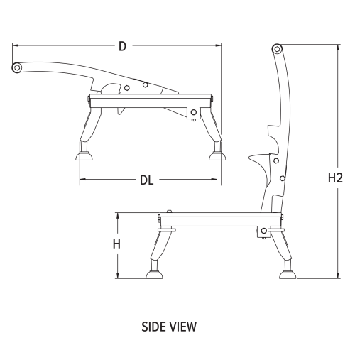 Engineering side view