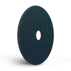 Hillyard, Trident Black Diamond 200 Round Floor Pad, 20", Blue
