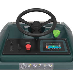 Tennant, Nobles, Speed Scrub 350, 20", Disc, Stand-On Floor Scrubber