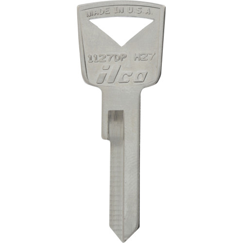 Ford Brass Auto Key Blank H-27