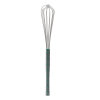 24-inch stainless steel French whip with nylon handle