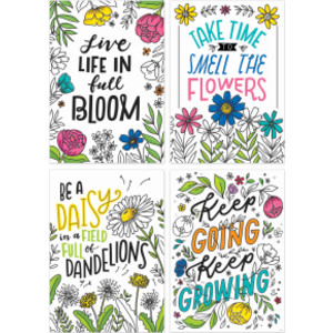 Bright Blooms Inspire U&trade; 4-Poster Pack
