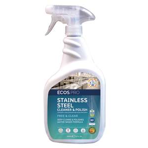 Venus Laboratories,  ECOS™ Pro Stainless Steel Cleaner and Polish,  32 fl oz Bottle