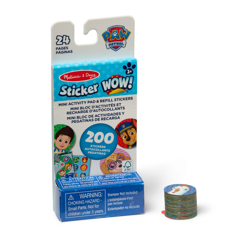 Sticker WOW! Mini Activity Pad with Refill Stickers - Paw Patrol