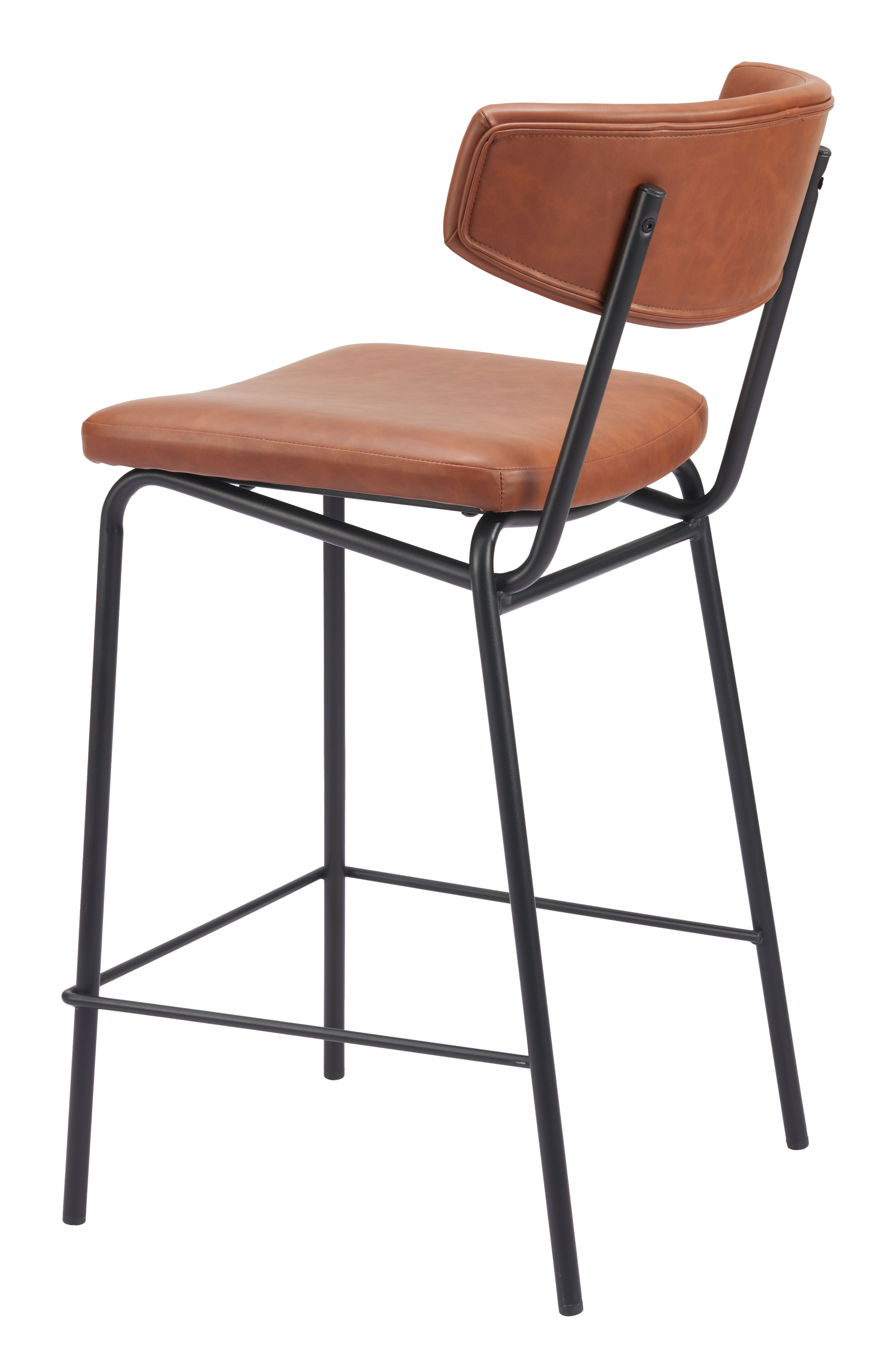Charon Counter Stool (Set of 2) Vintage Brown product image
