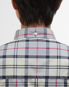 Taggon Tartan Oversized Shirt Dress Tartan