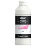 Liquitex BASICS Gesso Surface Prep Medium 16 oz Bottle White