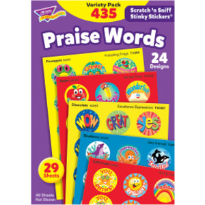 Praise Words Stinky Stickers&reg; Variety Pack, 435 ct