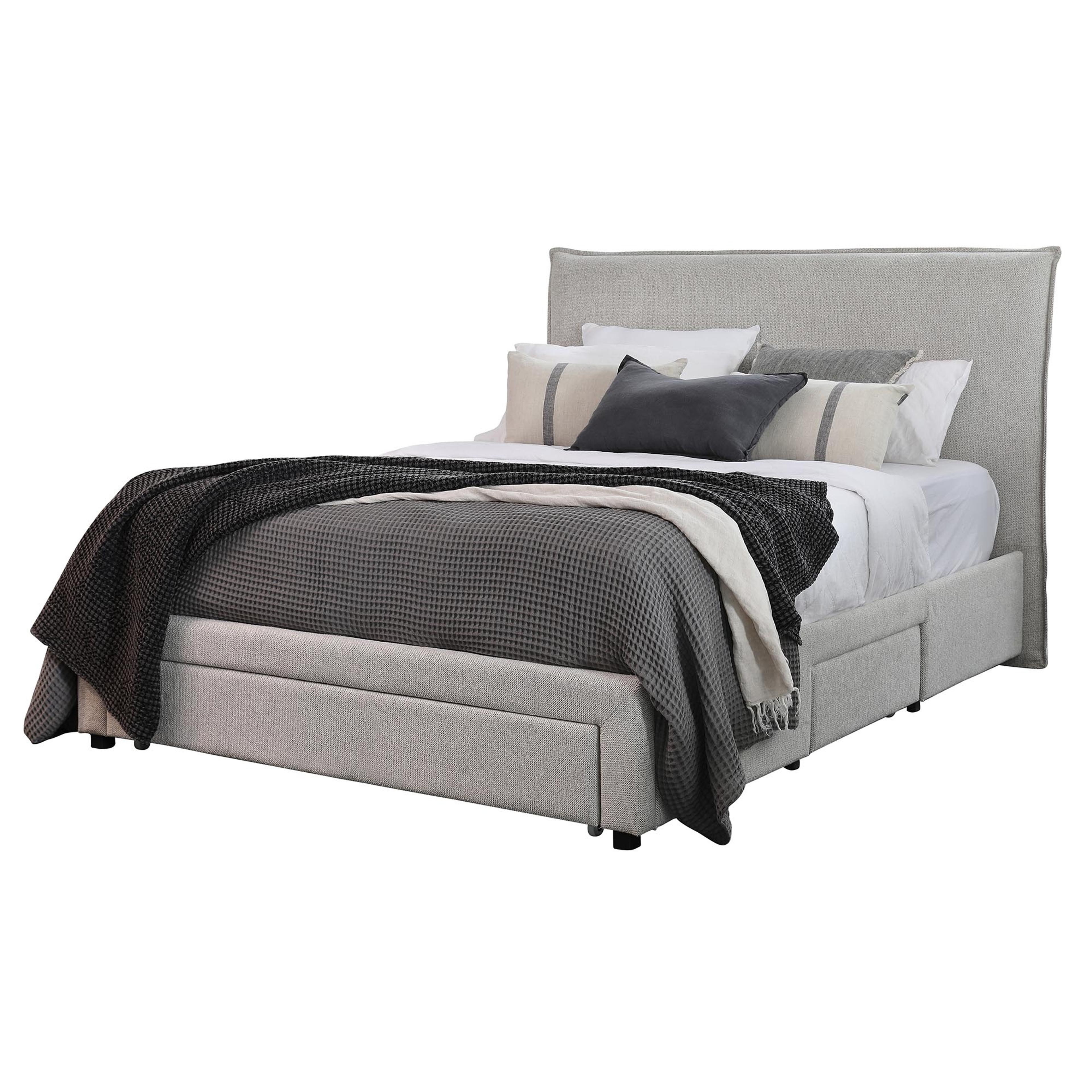 Product image of the  Hotham Bed Frame, 3 Drawer Base, Mist from Forty Winks