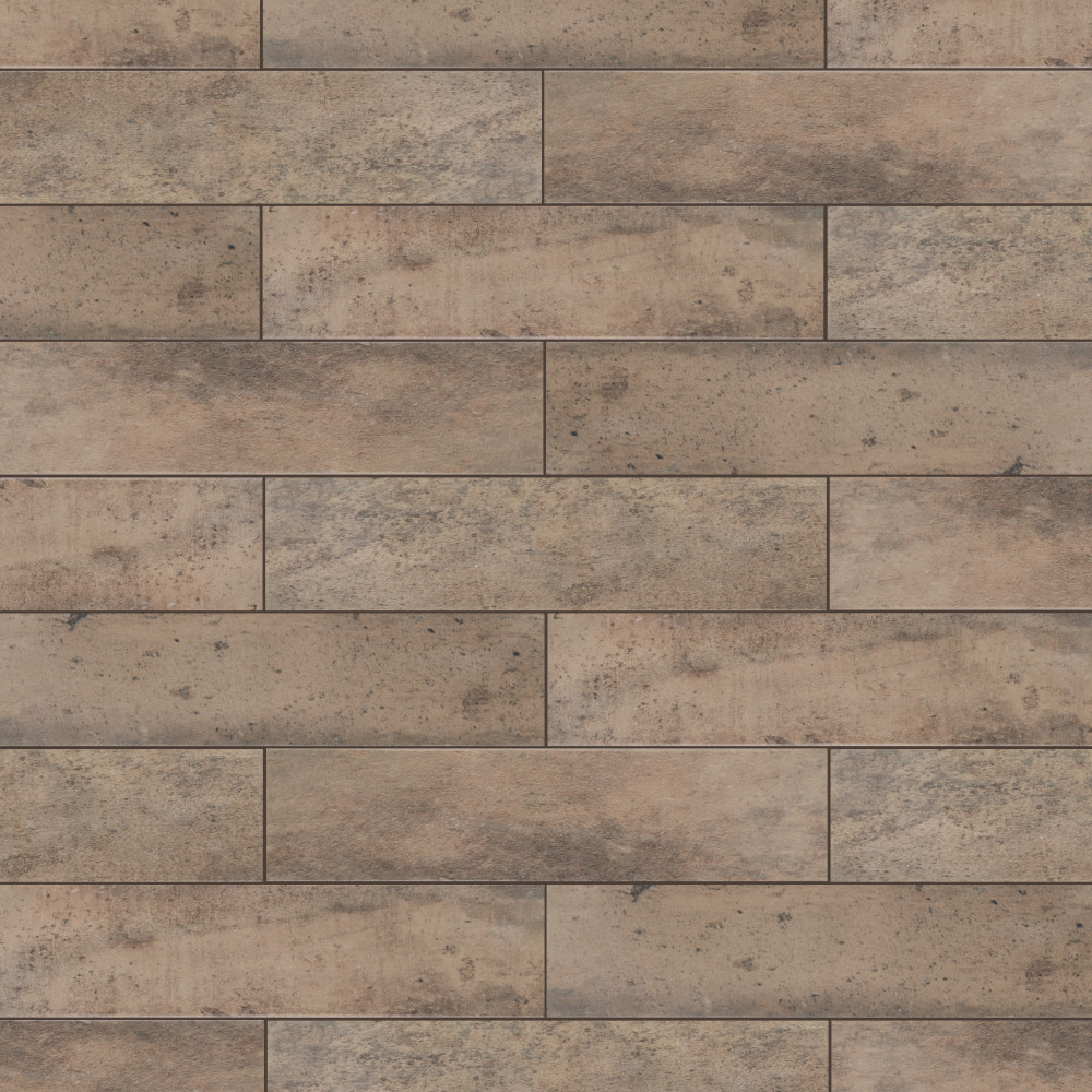 Capri Brick Terra 2-1/2 in. x 10 in. Porcelain Floor and Wall Tile