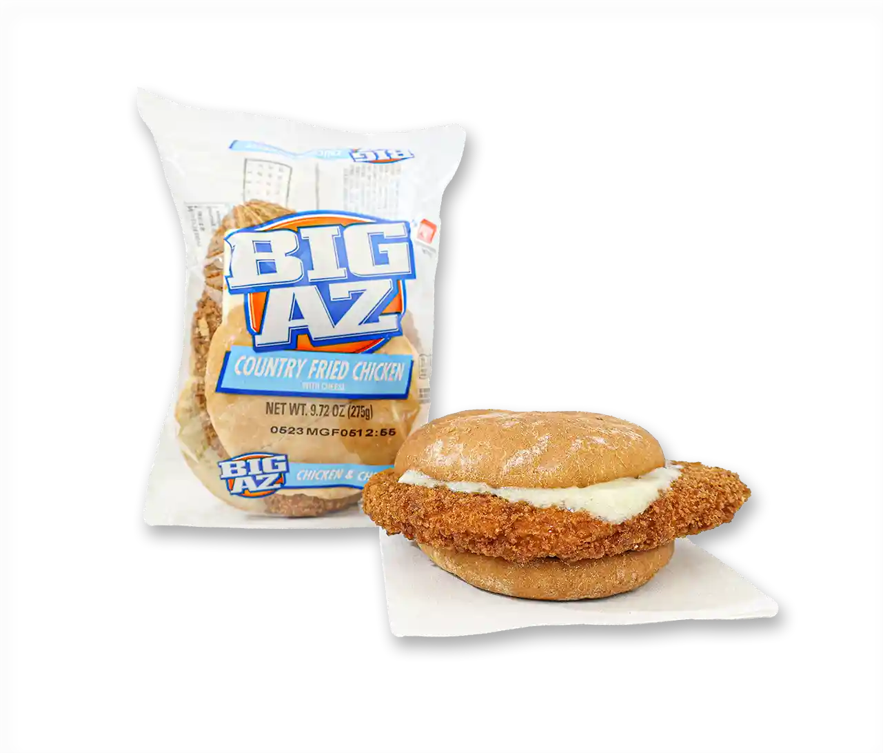 BIG AZ® Country Fried Chicken And Cheese Sandwich_image_11