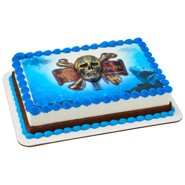 Pirates of the Caribbean Marked by a Curse PhotoCake® Edible Image® DecoSet® Background